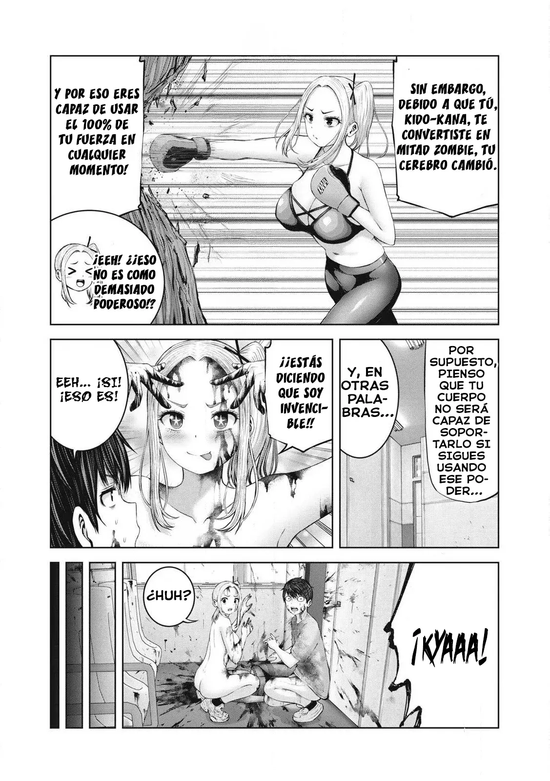 ZOMBIE SEKAI DE HAREM WO TSUKUROU Capitulo 4 página 18