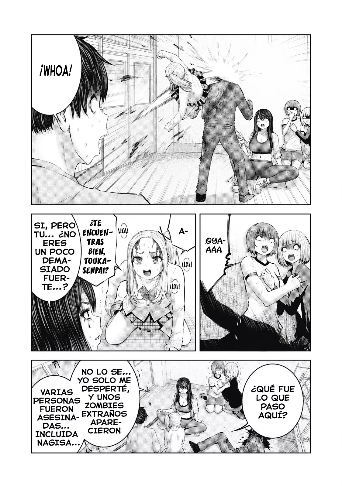 ZOMBIE SEKAI DE HAREM WO TSUKUROU Capitulo 4 página 22