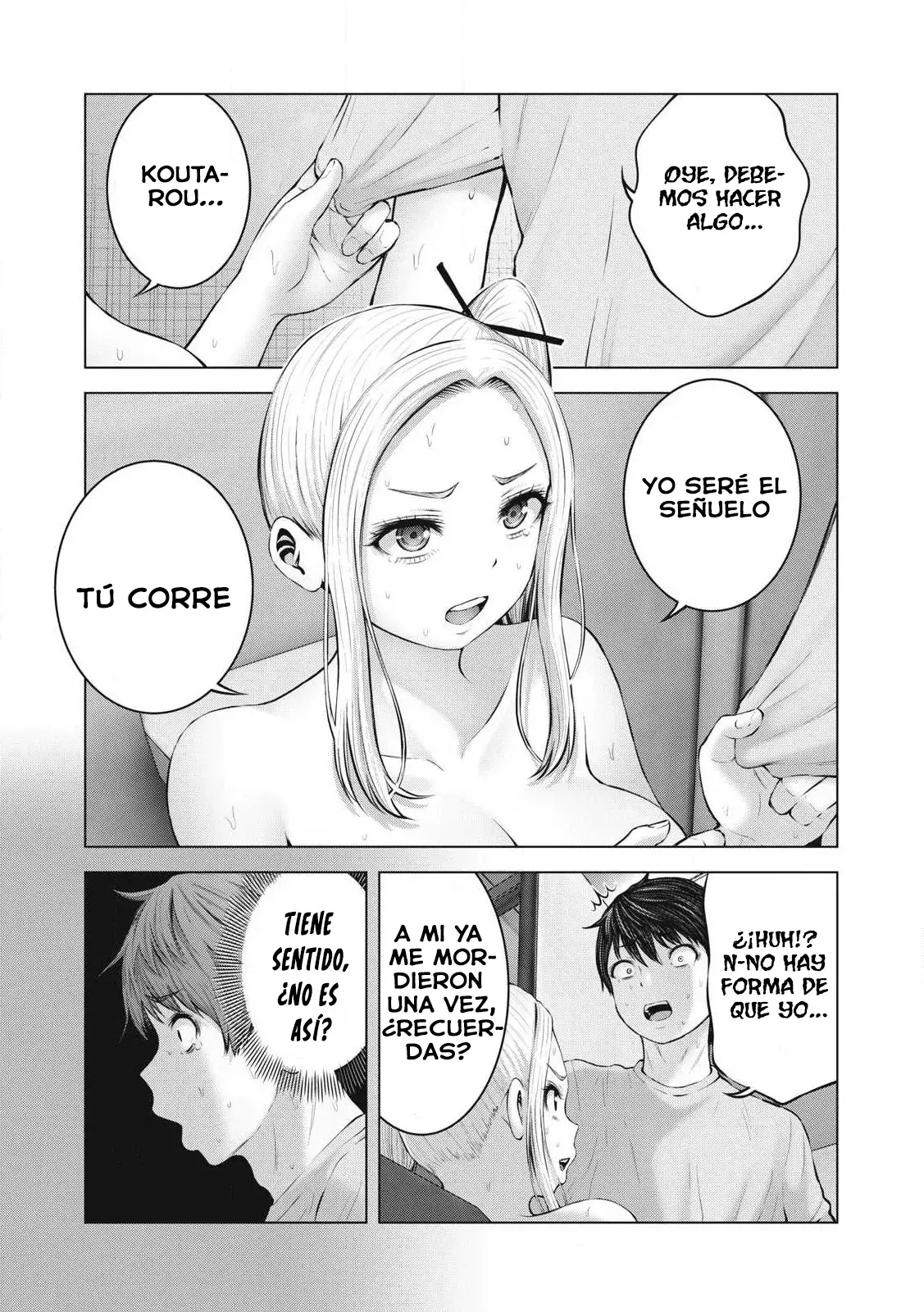 ZOMBIE SEKAI DE HAREM WO TSUKUROU Capitulo 4 página 4