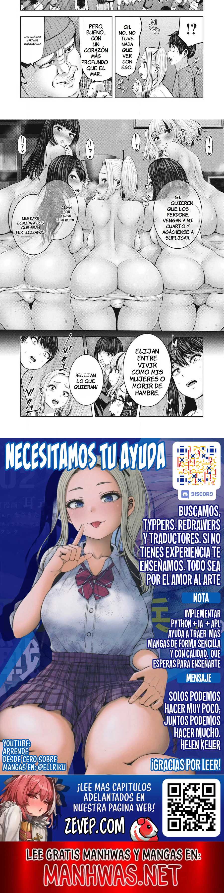 ZOMBIE SEKAI DE HAREM WO TSUKUROU Capitulo 5.2 página 4