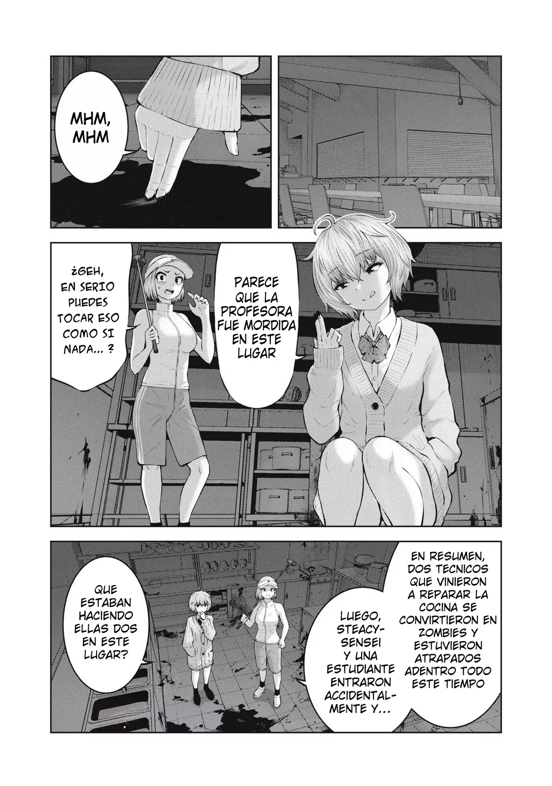 ZOMBIE SEKAI DE HAREM WO TSUKUROU Capitulo 5 página 16