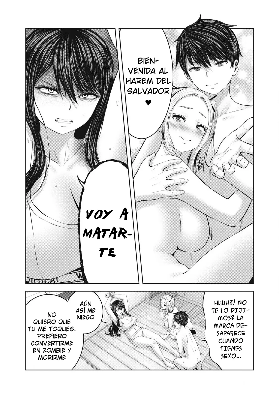 ZOMBIE SEKAI DE HAREM WO TSUKUROU Capitulo 5 página 8