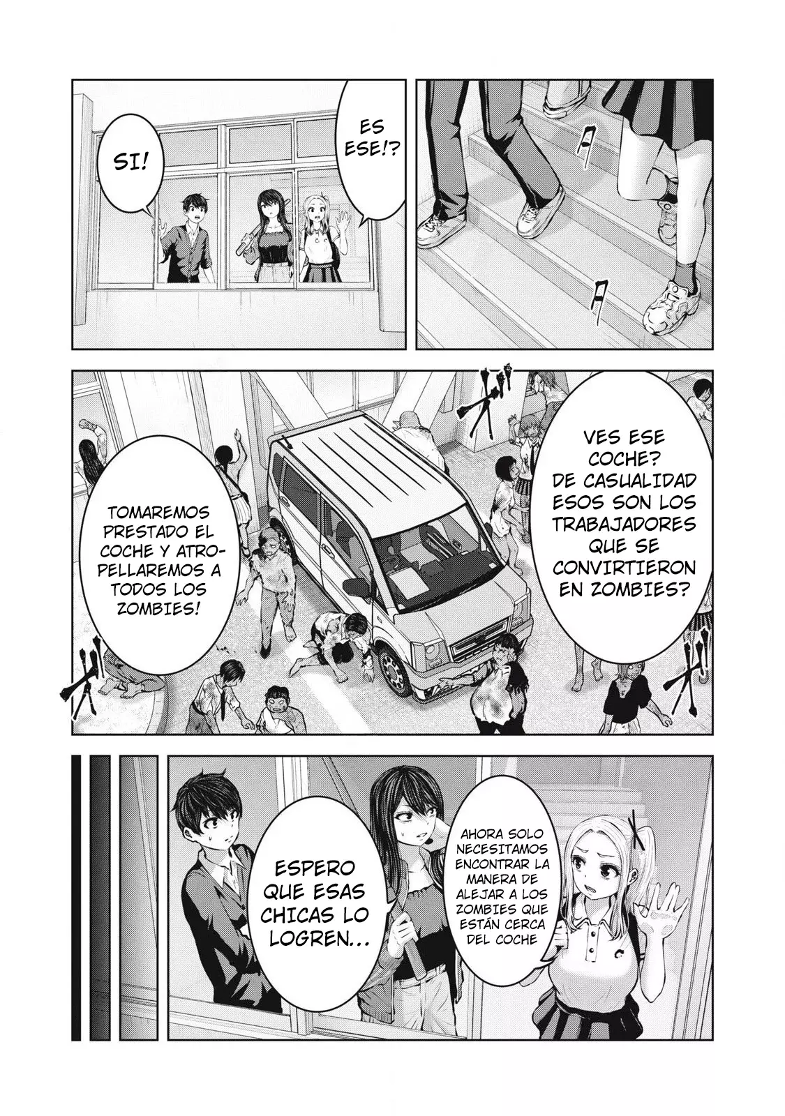 ZOMBIE SEKAI DE HAREM WO TSUKUROU Capitulo 6 página 10