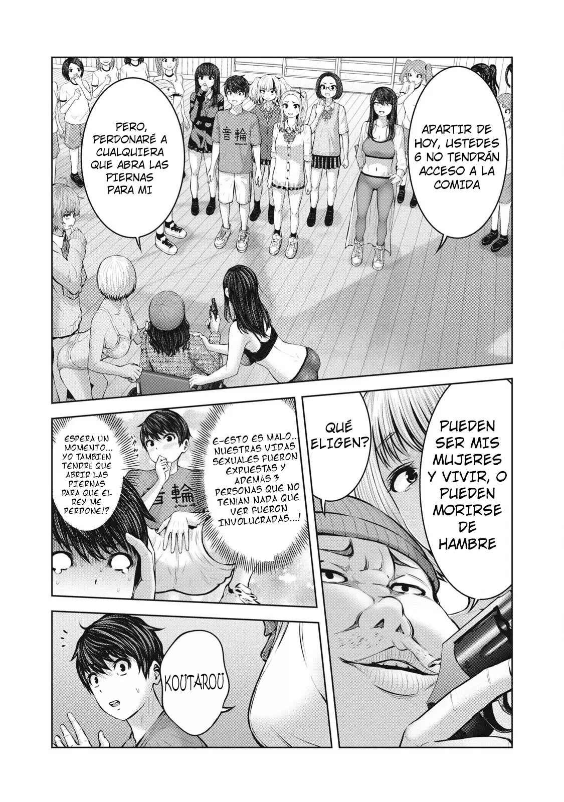 ZOMBIE SEKAI DE HAREM WO TSUKUROU Capitulo 6 página 3