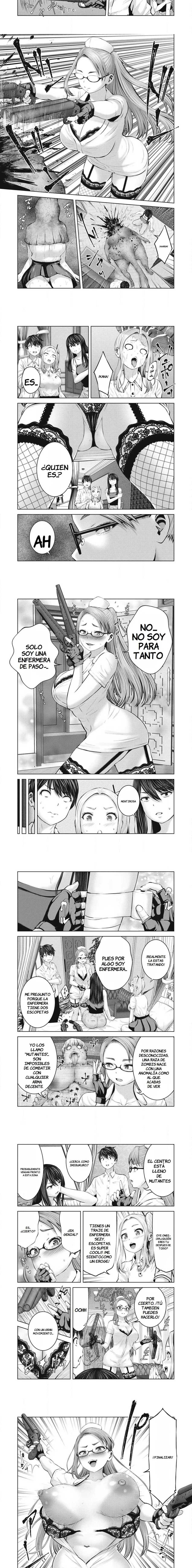 ZOMBIE SEKAI DE HAREM WO TSUKUROU Capitulo 7.1 página 3