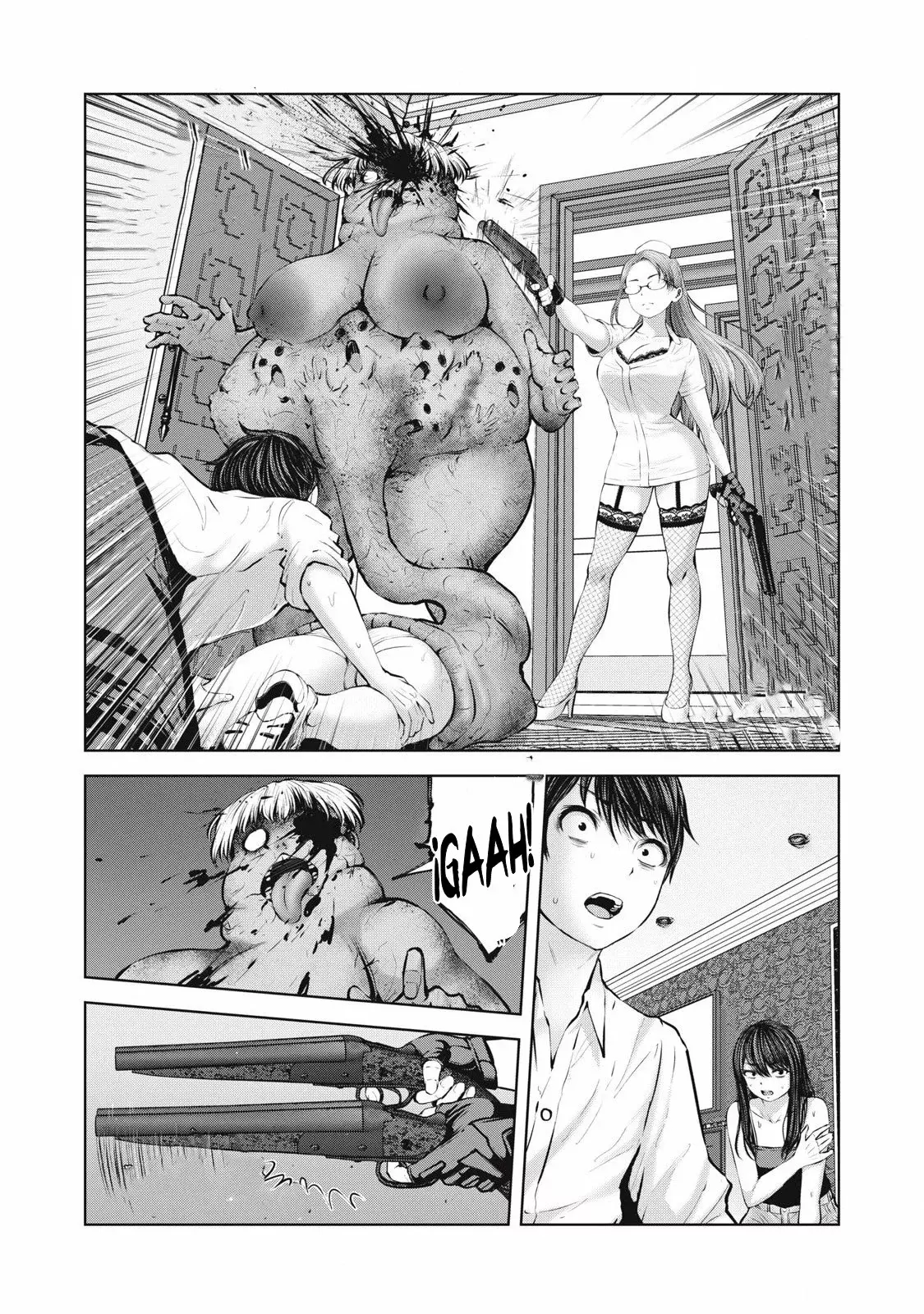 ZOMBIE SEKAI DE HAREM WO TSUKUROU Capitulo 7 página 11