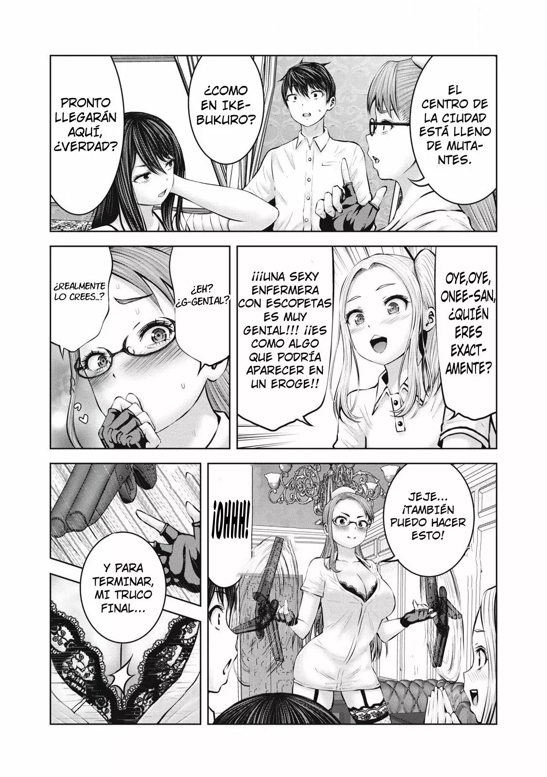ZOMBIE SEKAI DE HAREM WO TSUKUROU Capitulo 7 página 16