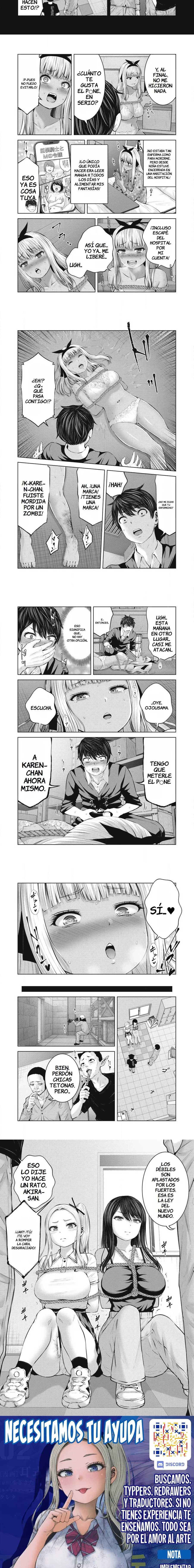 ZOMBIE SEKAI DE HAREM WO TSUKUROU Capitulo 8.1 página 3