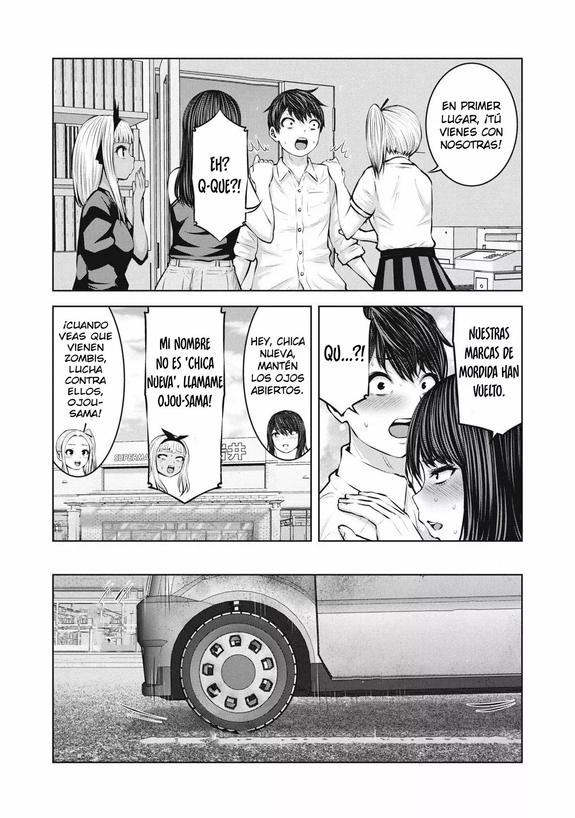 ZOMBIE SEKAI DE HAREM WO TSUKUROU Capitulo 8 página 35