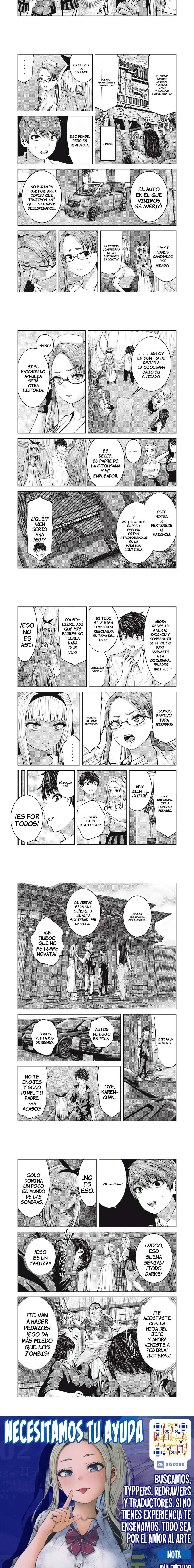ZOMBIE SEKAI DE HAREM WO TSUKUROU Capitulo 9.1 página 3