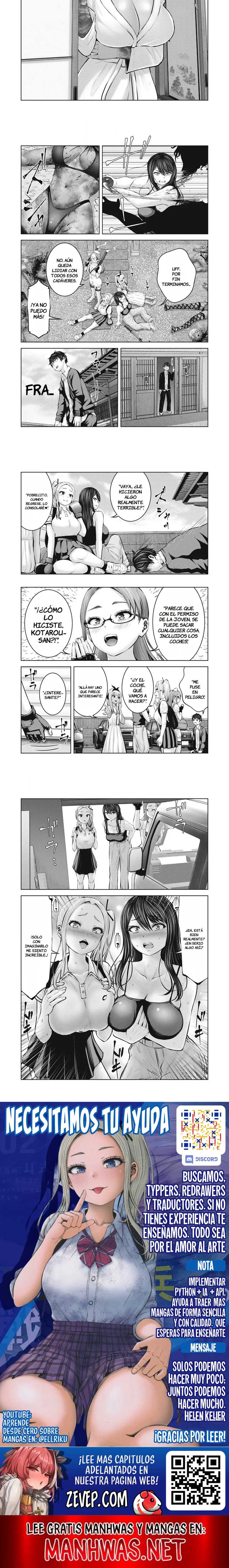 ZOMBIE SEKAI DE HAREM WO TSUKUROU Capitulo 9.2 página 4