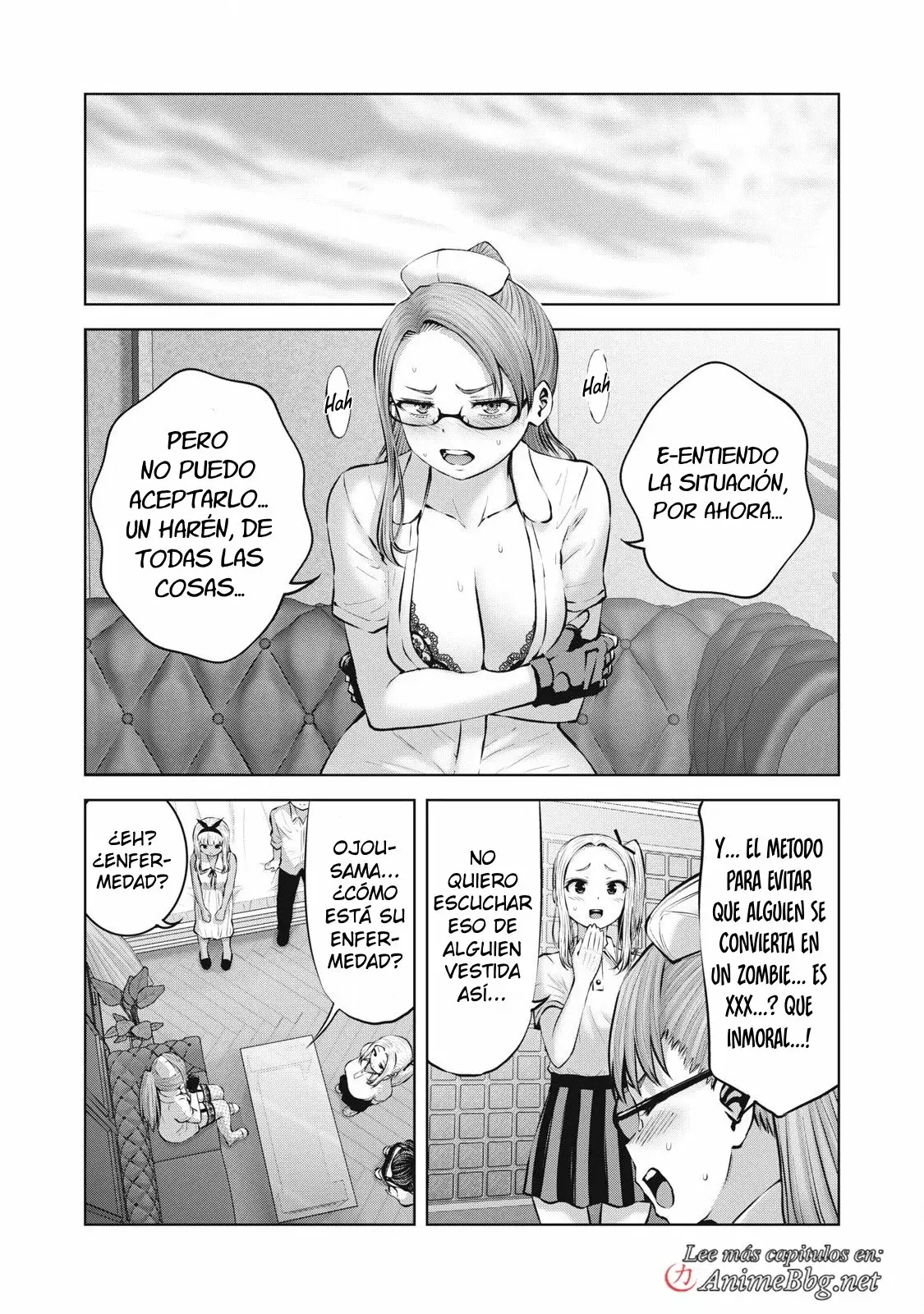 ZOMBIE SEKAI DE HAREM WO TSUKUROU Capitulo 9 página 10