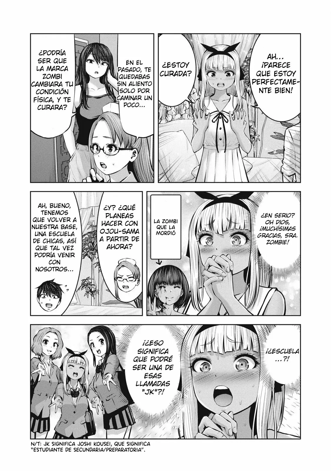 ZOMBIE SEKAI DE HAREM WO TSUKUROU Capitulo 9 página 11