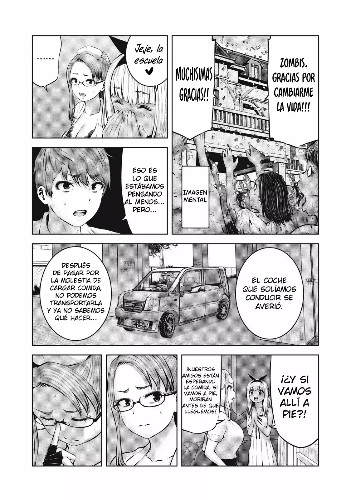 ZOMBIE SEKAI DE HAREM WO TSUKUROU Capitulo 9 página 12