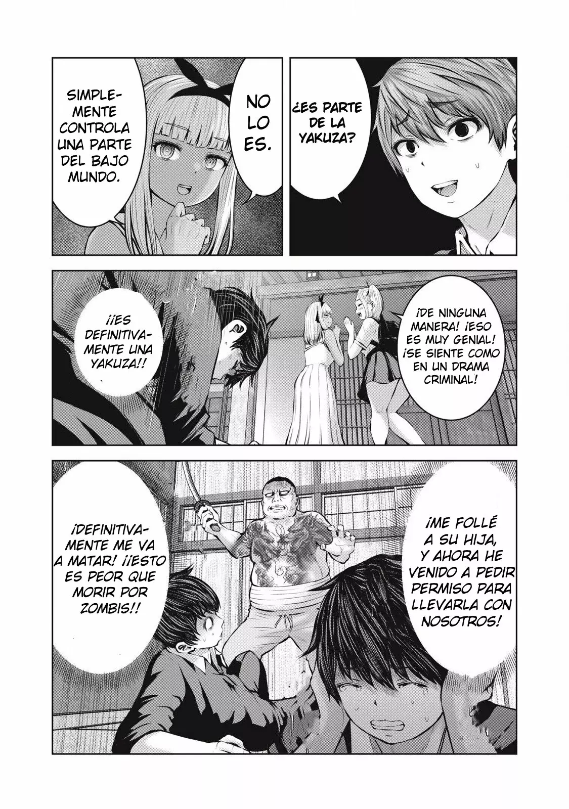 ZOMBIE SEKAI DE HAREM WO TSUKUROU Capitulo 9 página 16