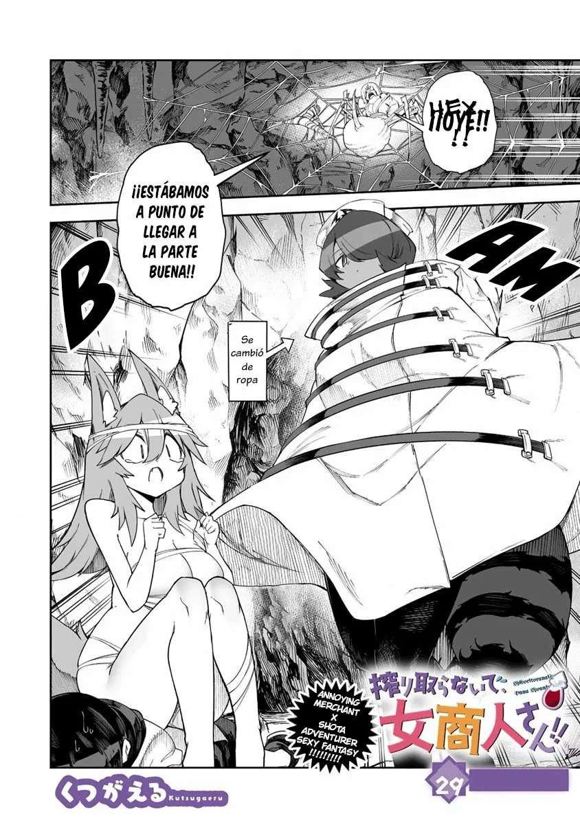 Shiboritoranaide, Onna Shounin-san Capitulo 29 página 6