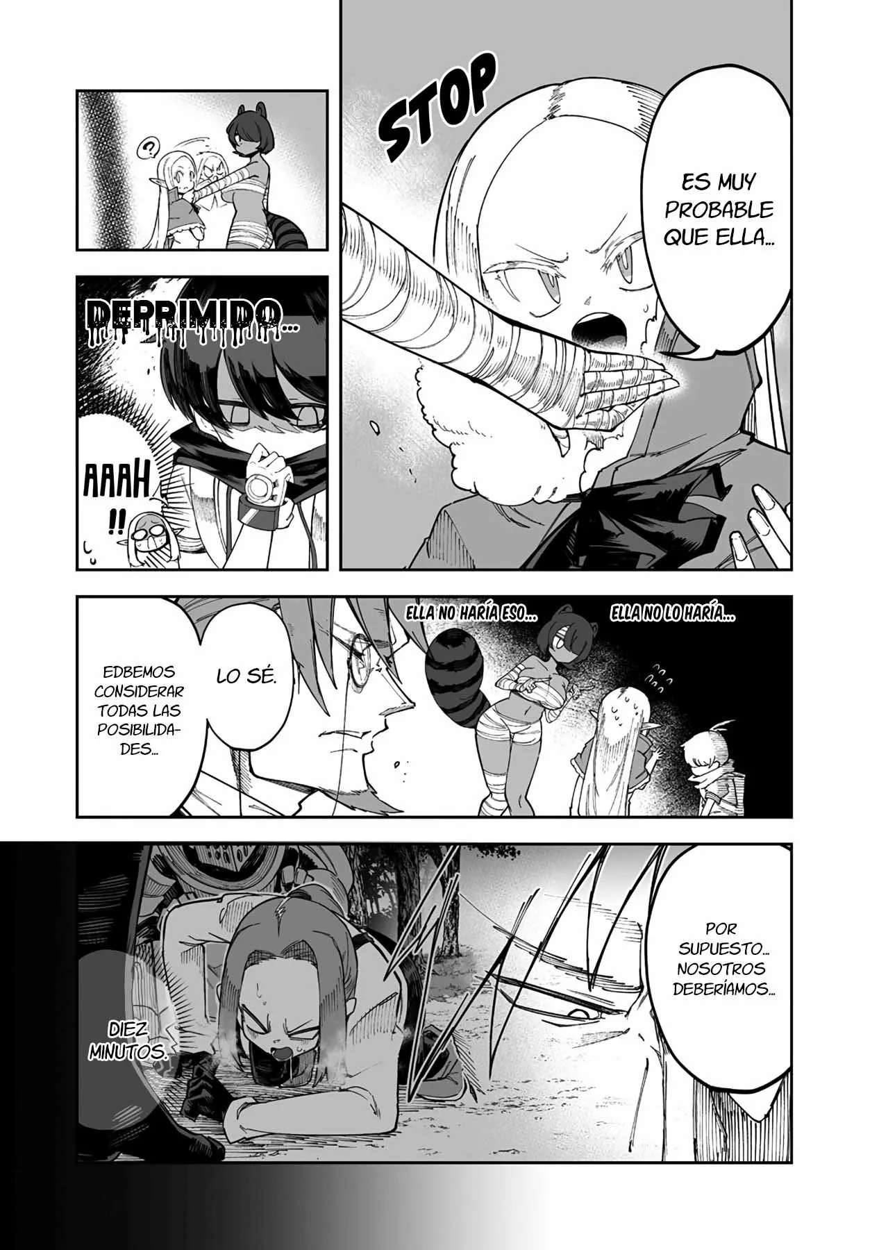 Shiboritoranaide, Onna Shounin-san Capitulo 33 página 10