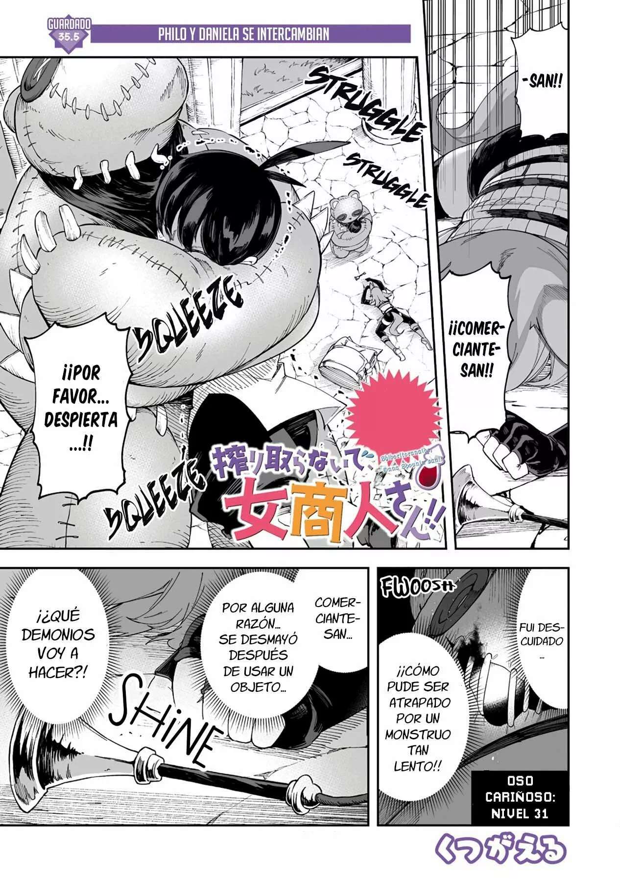 Shiboritoranaide, Onna Shounin-san Capitulo 35.5 página 3