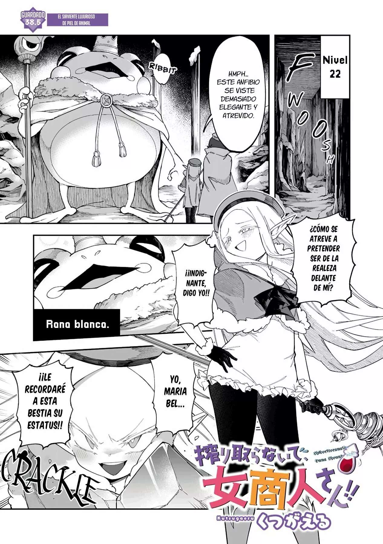 Shiboritoranaide, Onna Shounin-san Capitulo 38.5 página 3