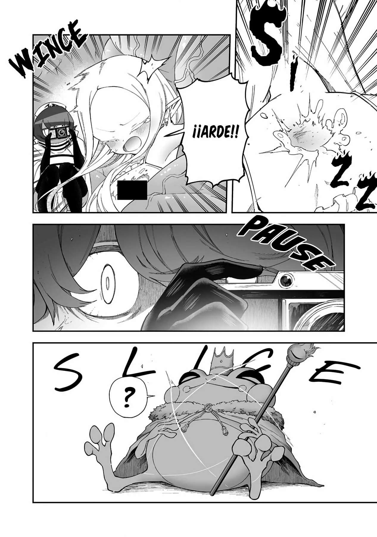 Shiboritoranaide, Onna Shounin-san Capitulo 38.5 página 8