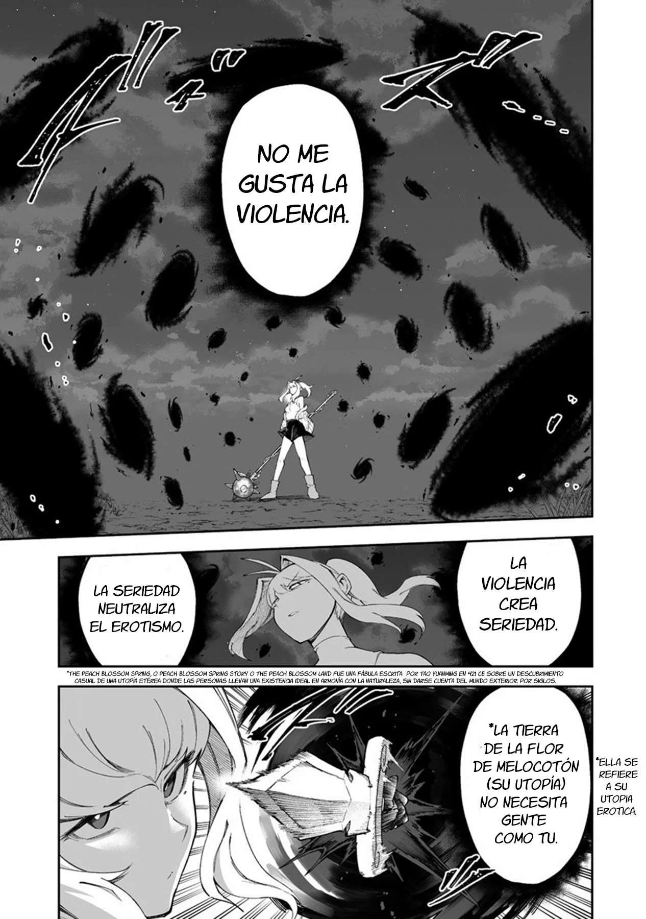 Shiboritoranaide, Onna Shounin-san Capitulo 48 página 8