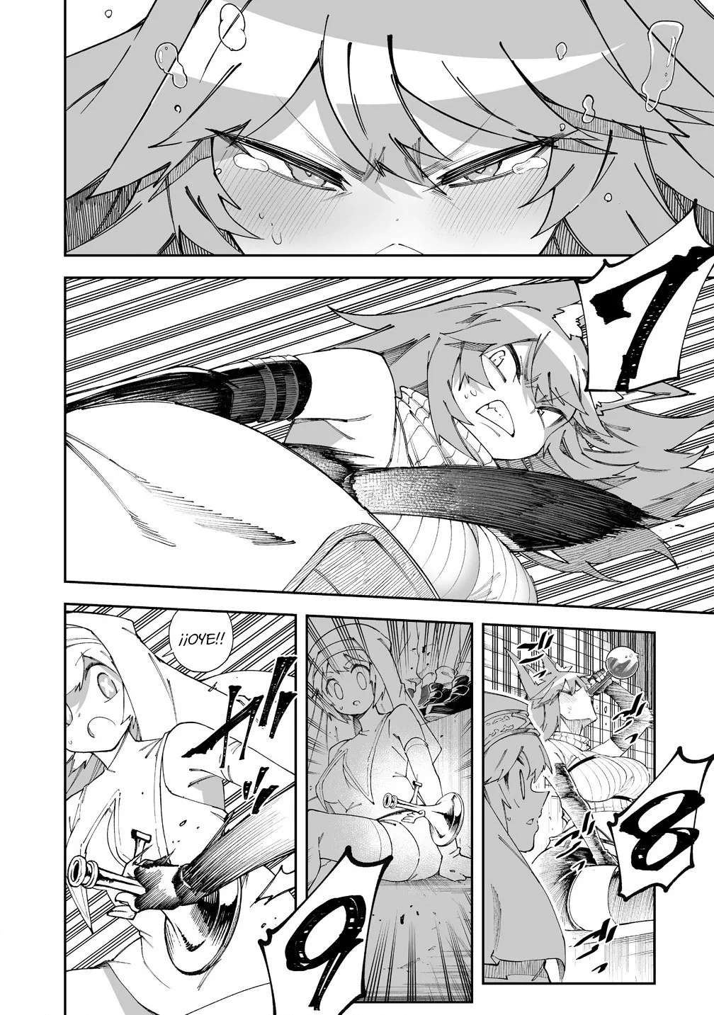 Shiboritoranaide, Onna Shounin-san Capitulo 53 página 8
