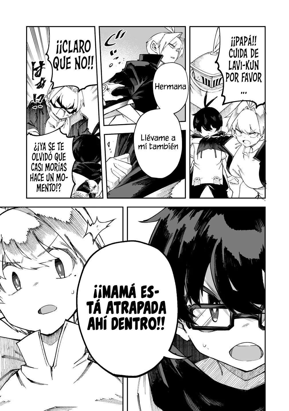 Shiboritoranaide, Onna Shounin-san Capitulo 60.5 página 8