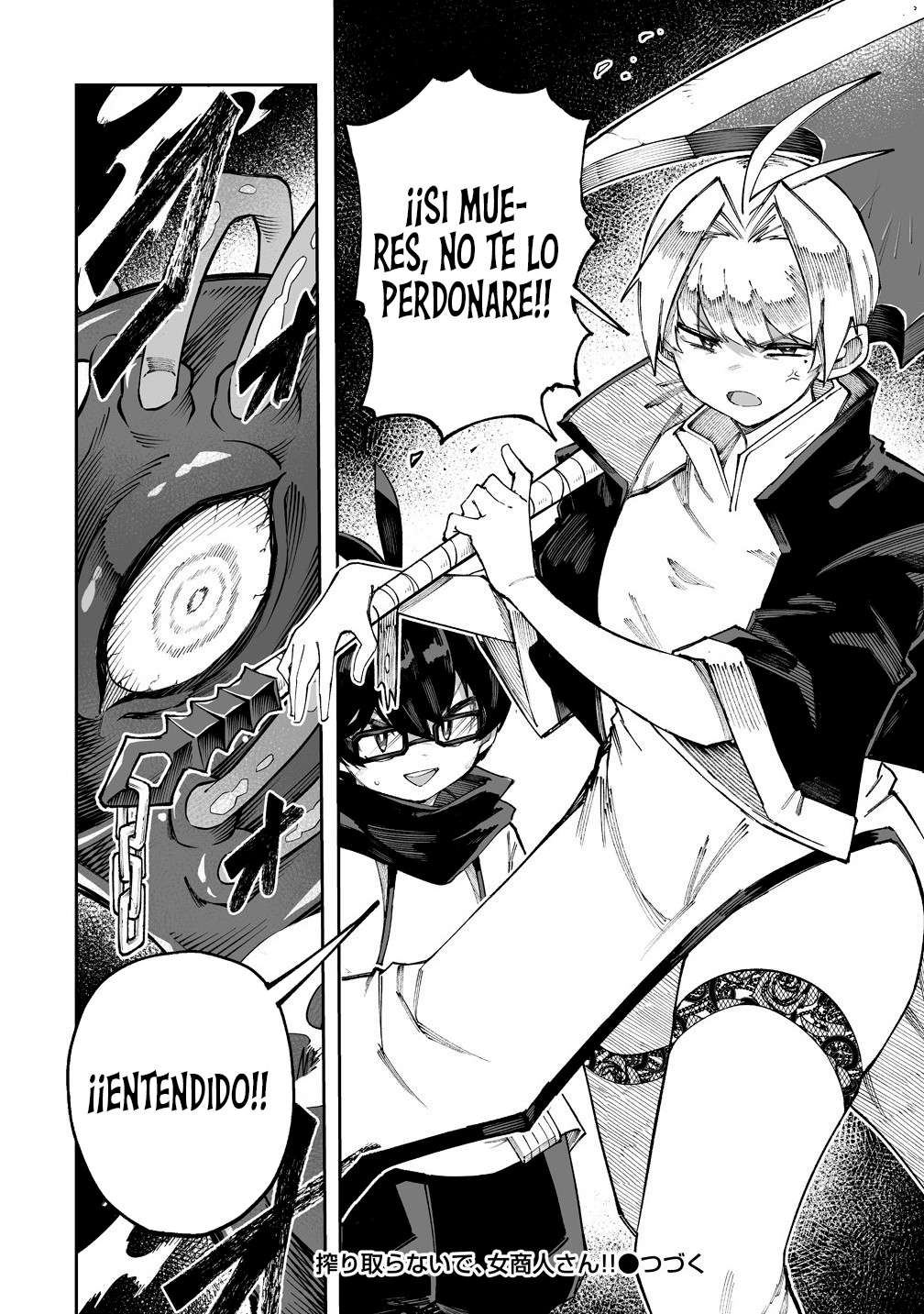 Shiboritoranaide, Onna Shounin-san Capitulo 60 página 19