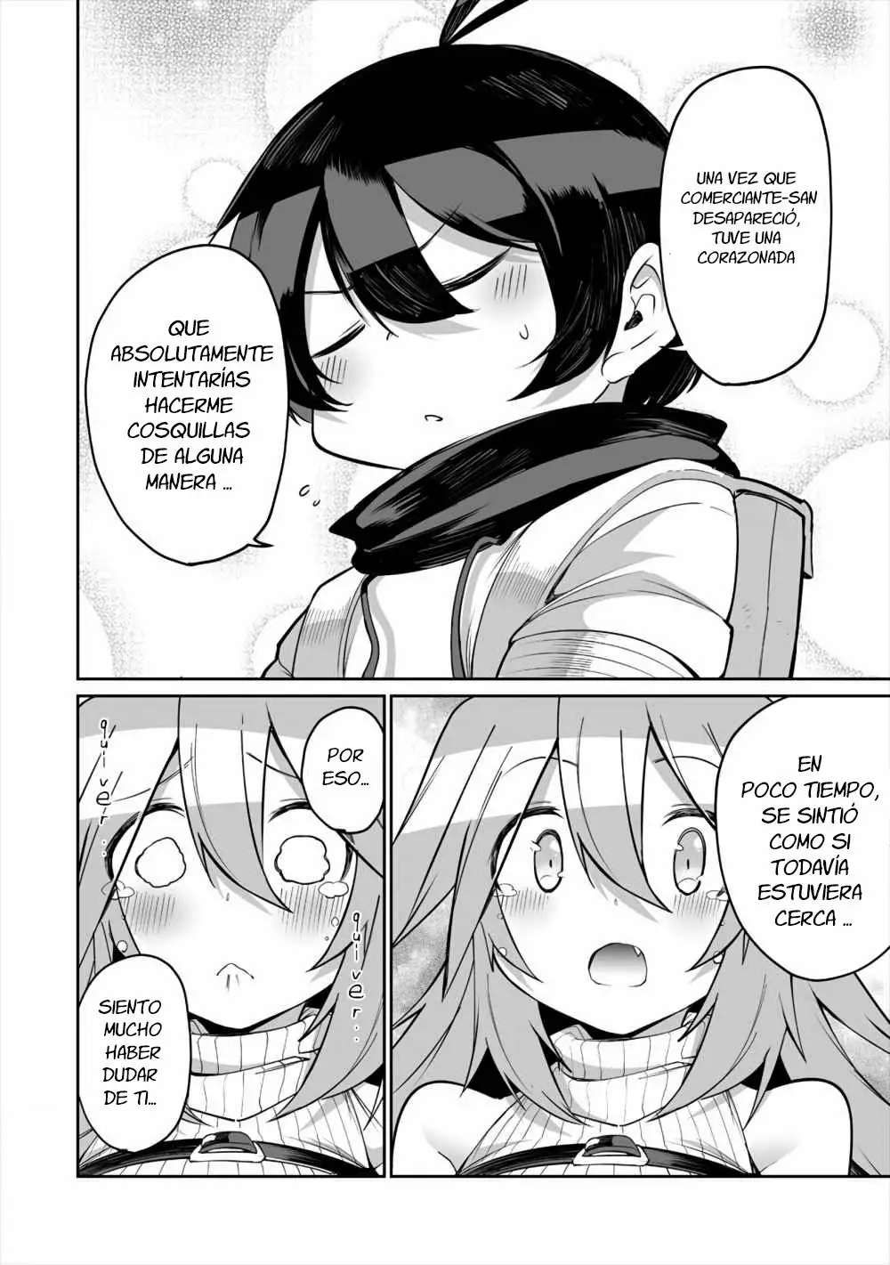 Shiboritoranaide, Onna Shounin-san Capitulo 8.2 página 10