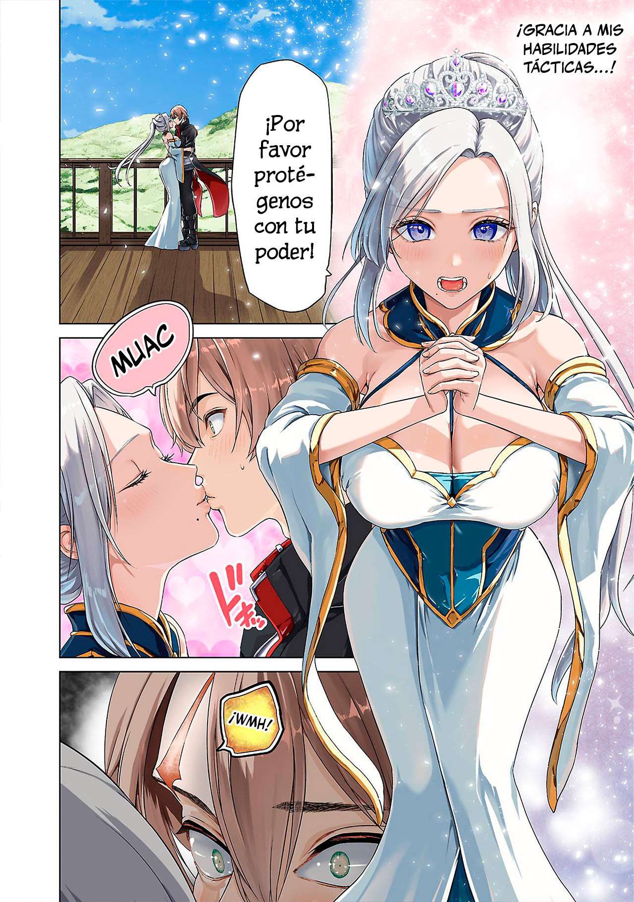 Isekai H Eiyuuden ~Bishoujo Senshi-tachi wa Saikyou Gunshi no Muchana Onegai ni Sakaraenai~ Capitulo 1 página 2
