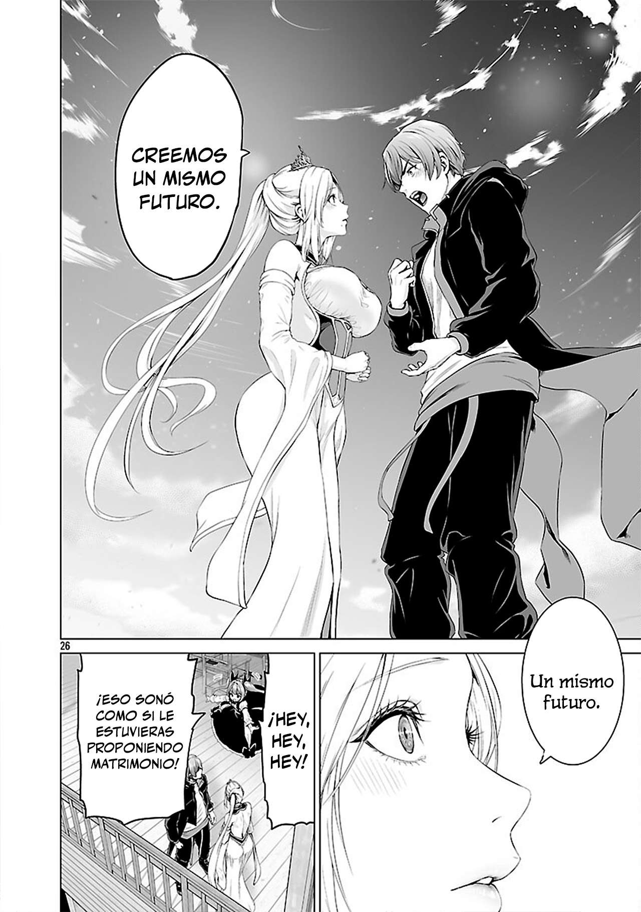Isekai H Eiyuuden ~Bishoujo Senshi-tachi wa Saikyou Gunshi no Muchana Onegai ni Sakaraenai~ Capitulo 3 página 26