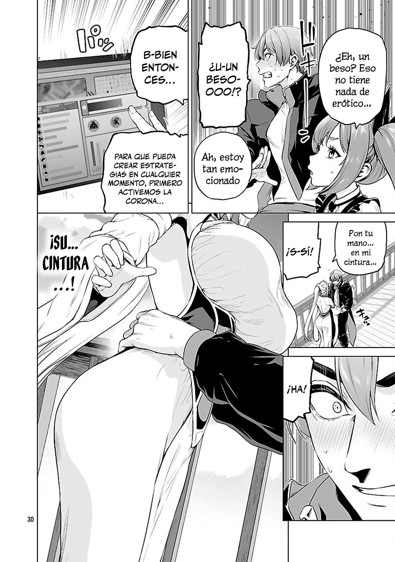 Isekai H Eiyuuden ~Bishoujo Senshi-tachi wa Saikyou Gunshi no Muchana Onegai ni Sakaraenai~ Capitulo 3 página 30