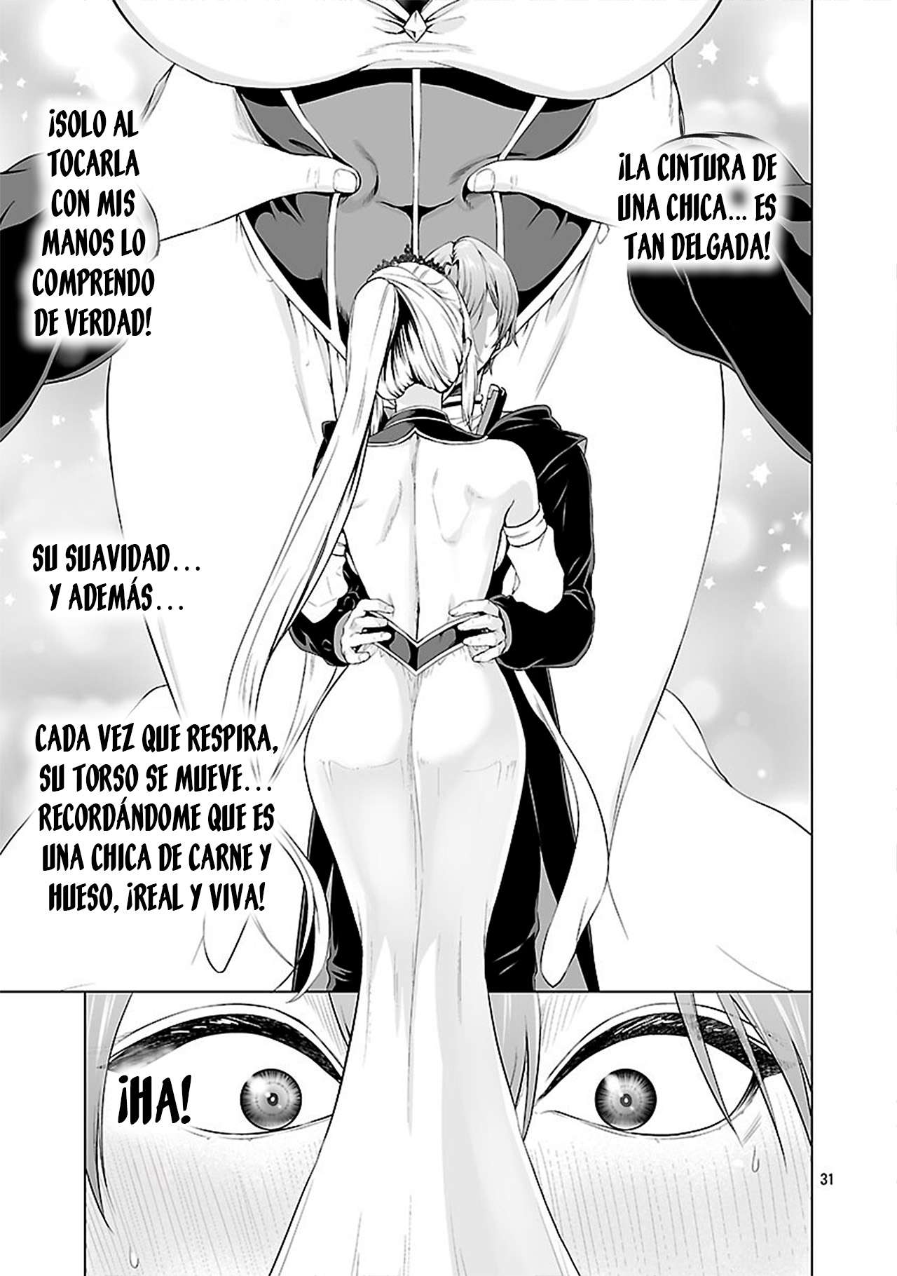 Isekai H Eiyuuden ~Bishoujo Senshi-tachi wa Saikyou Gunshi no Muchana Onegai ni Sakaraenai~ Capitulo 3 página 31