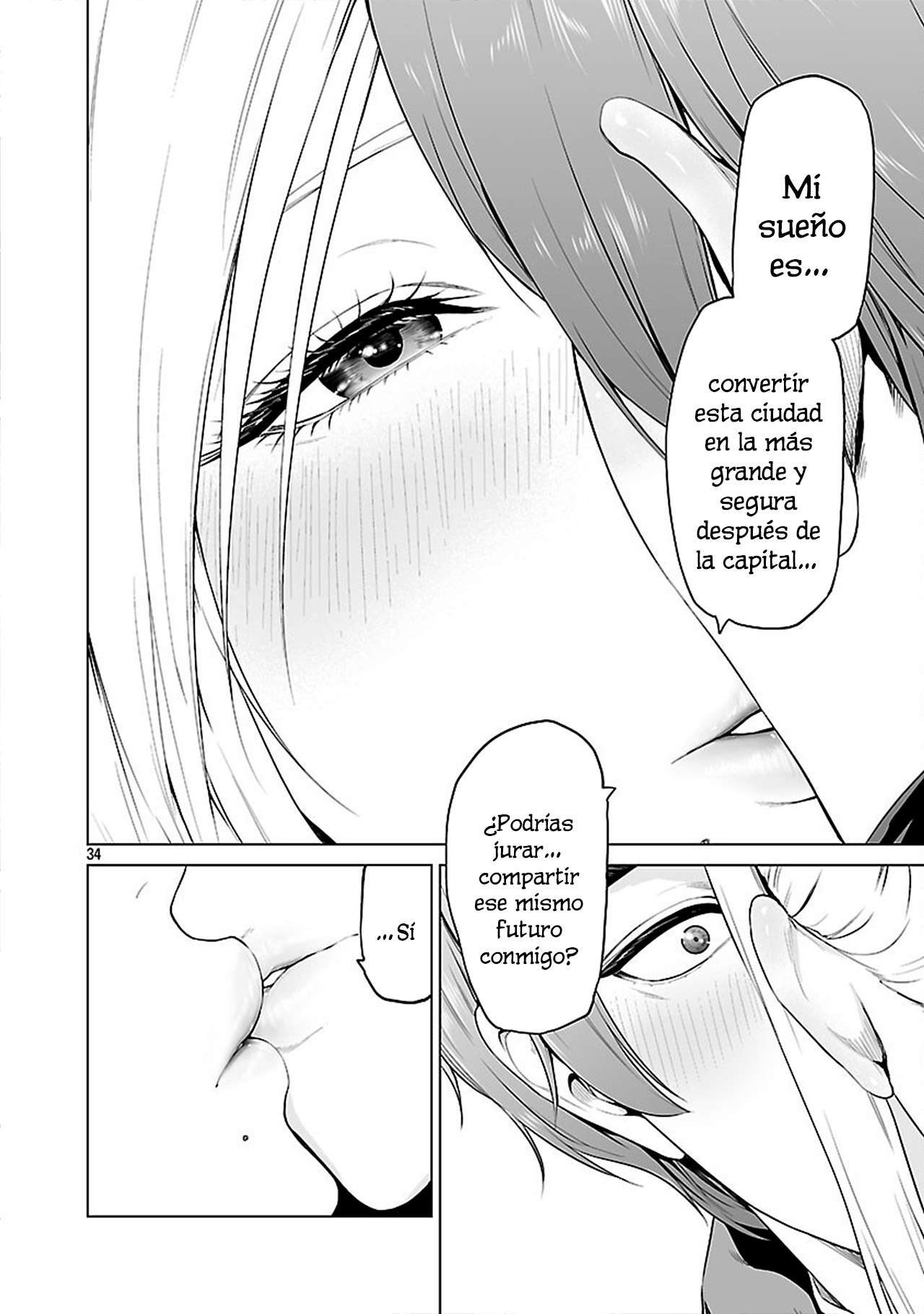 Isekai H Eiyuuden ~Bishoujo Senshi-tachi wa Saikyou Gunshi no Muchana Onegai ni Sakaraenai~ Capitulo 3 página 34