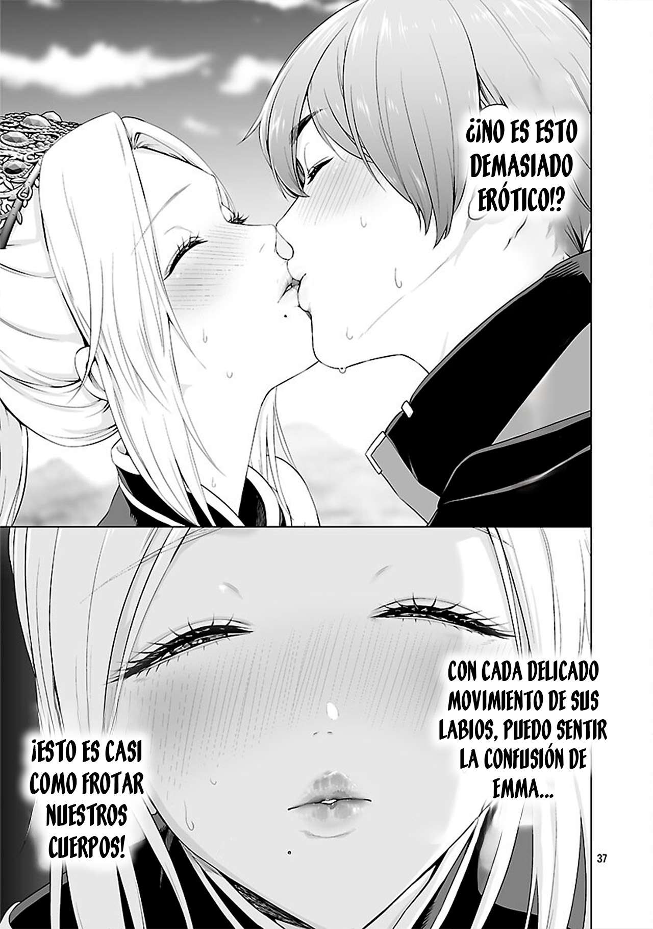 Isekai H Eiyuuden ~Bishoujo Senshi-tachi wa Saikyou Gunshi no Muchana Onegai ni Sakaraenai~ Capitulo 3 página 37