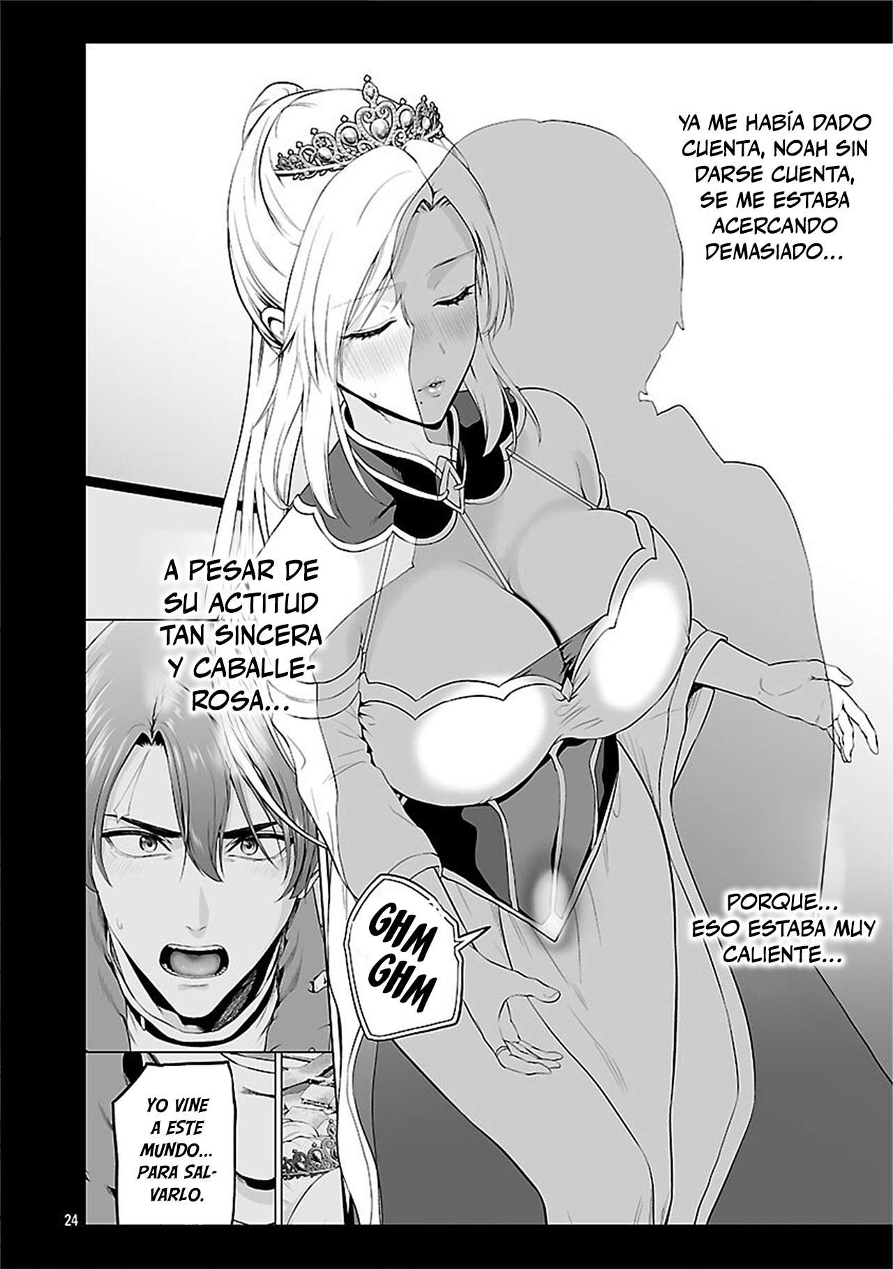 Isekai H Eiyuuden ~Bishoujo Senshi-tachi wa Saikyou Gunshi no Muchana Onegai ni Sakaraenai~ Capitulo 5.2 página 23