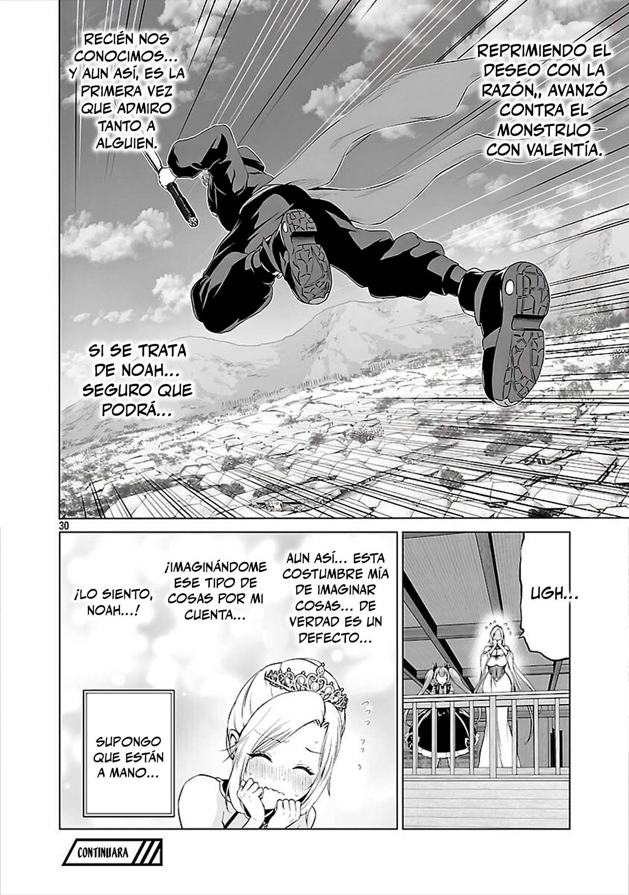 Isekai H Eiyuuden ~Bishoujo Senshi-tachi wa Saikyou Gunshi no Muchana Onegai ni Sakaraenai~ Capitulo 5.2 página 29