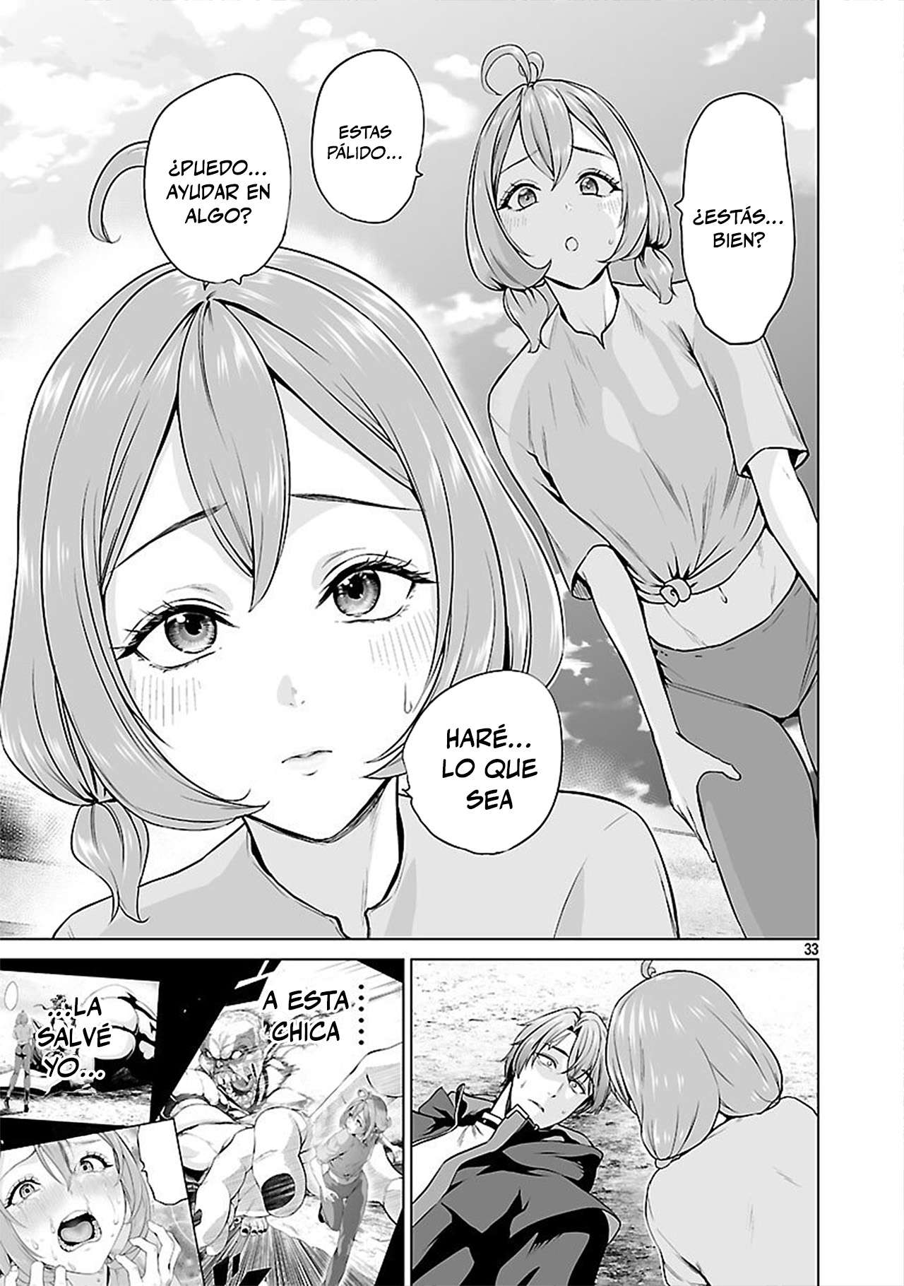 Isekai H Eiyuuden ~Bishoujo Senshi-tachi wa Saikyou Gunshi no Muchana Onegai ni Sakaraenai~ Capitulo 6 página 30