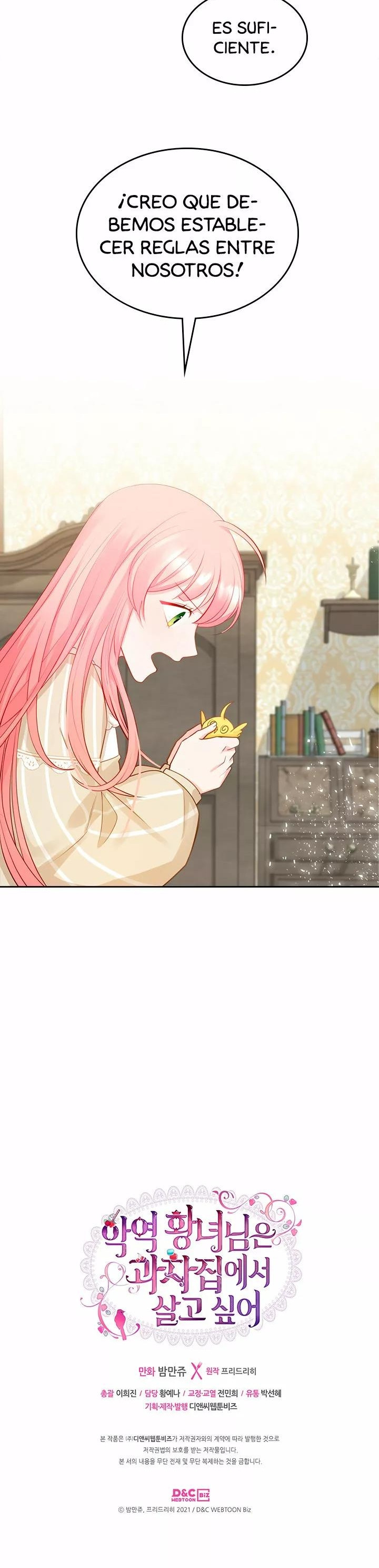La Princesa Malvada Desea Una Casa De Jengibre Capitulo 8 página 31