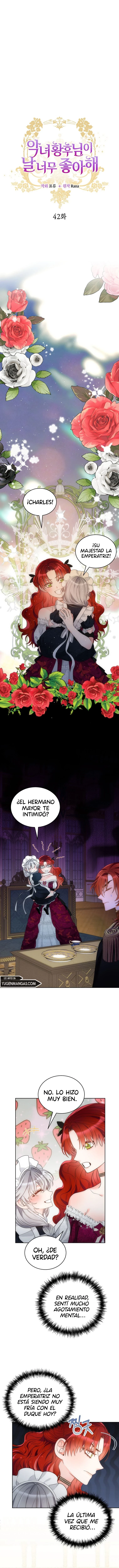 ¡La Malvada Emperatriz Me Adora! Capitulo 42 página 3