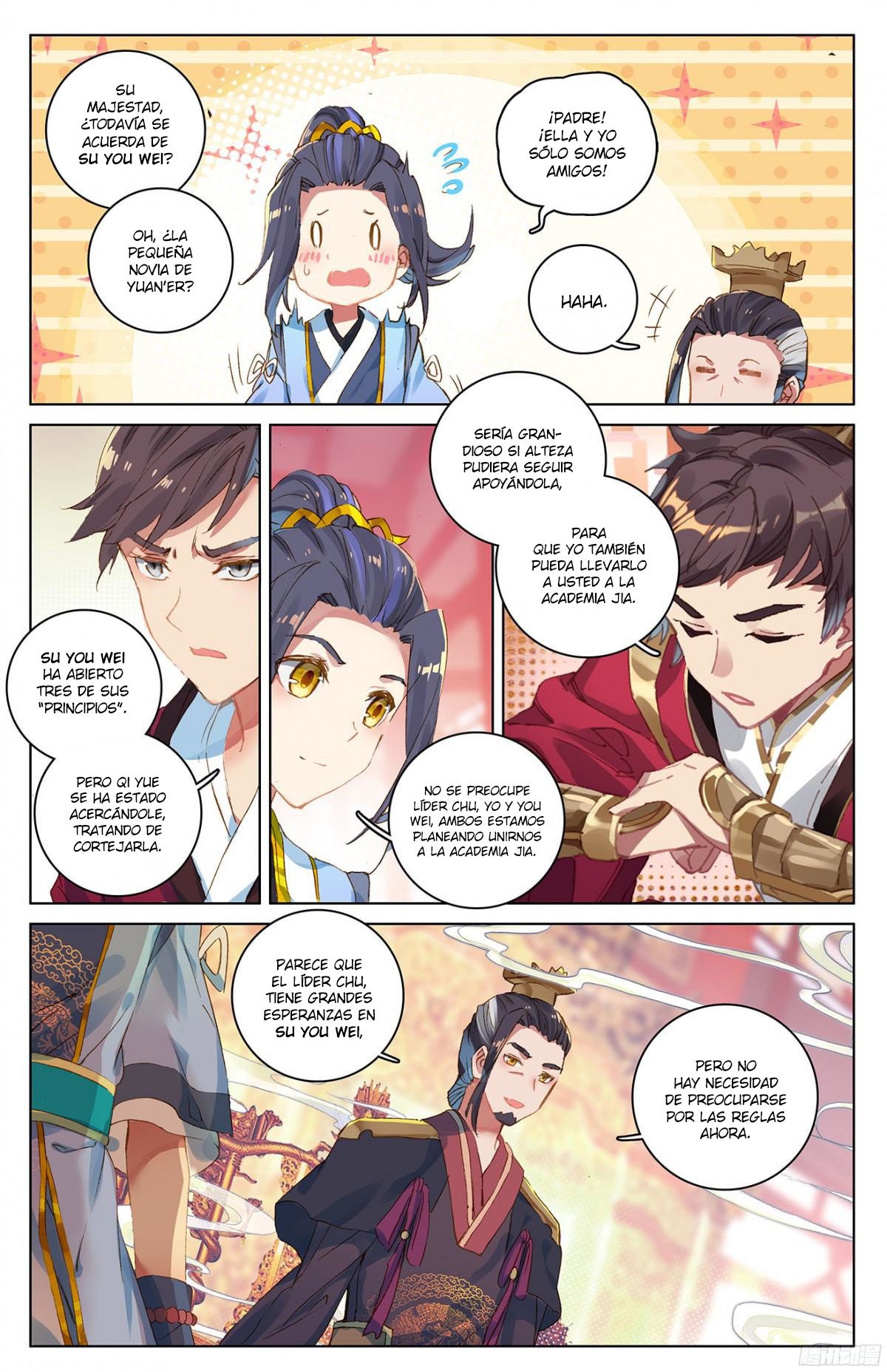 Yuan Zun Capitulo 12: YUAN ALIMENTO y LICOR! PARTE 1 página 4