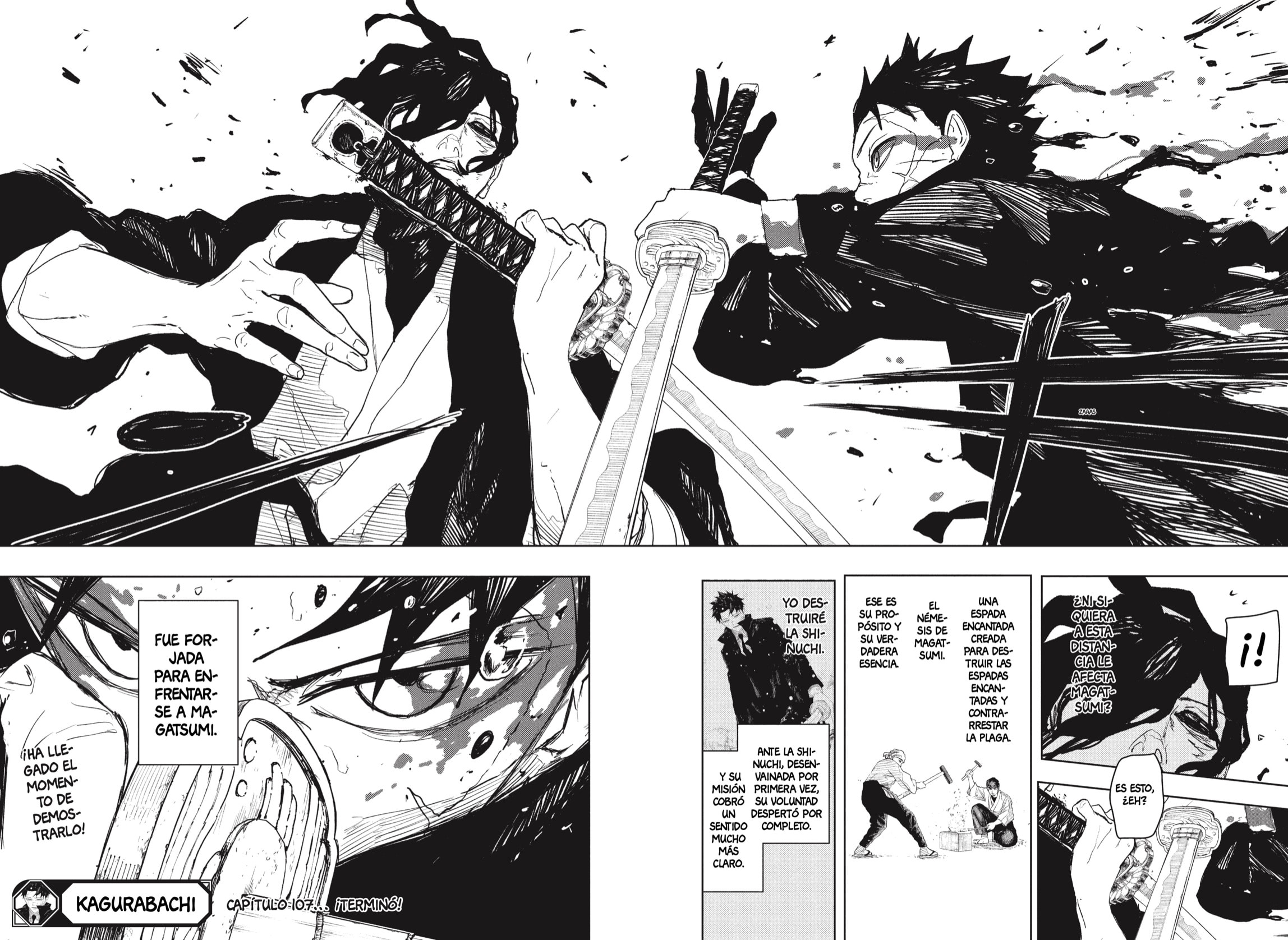 Kagurabachi Capitulo 107 página 16