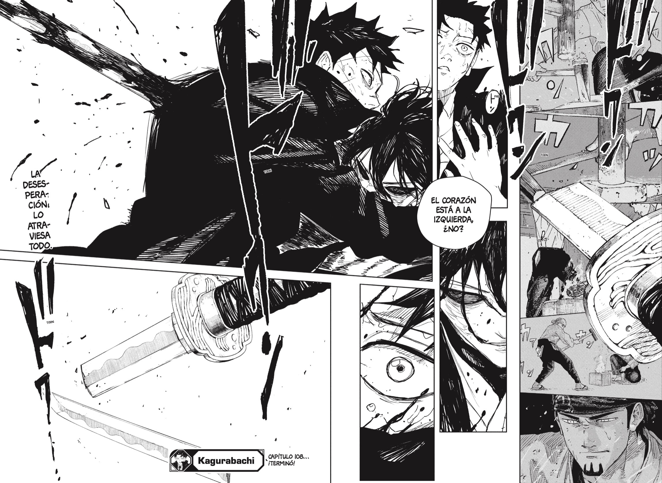 Kagurabachi Capitulo 108 página 14