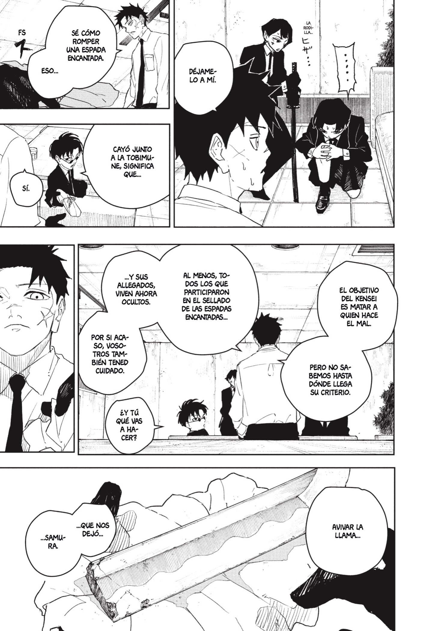 Kagurabachi Capitulo 112 página 10