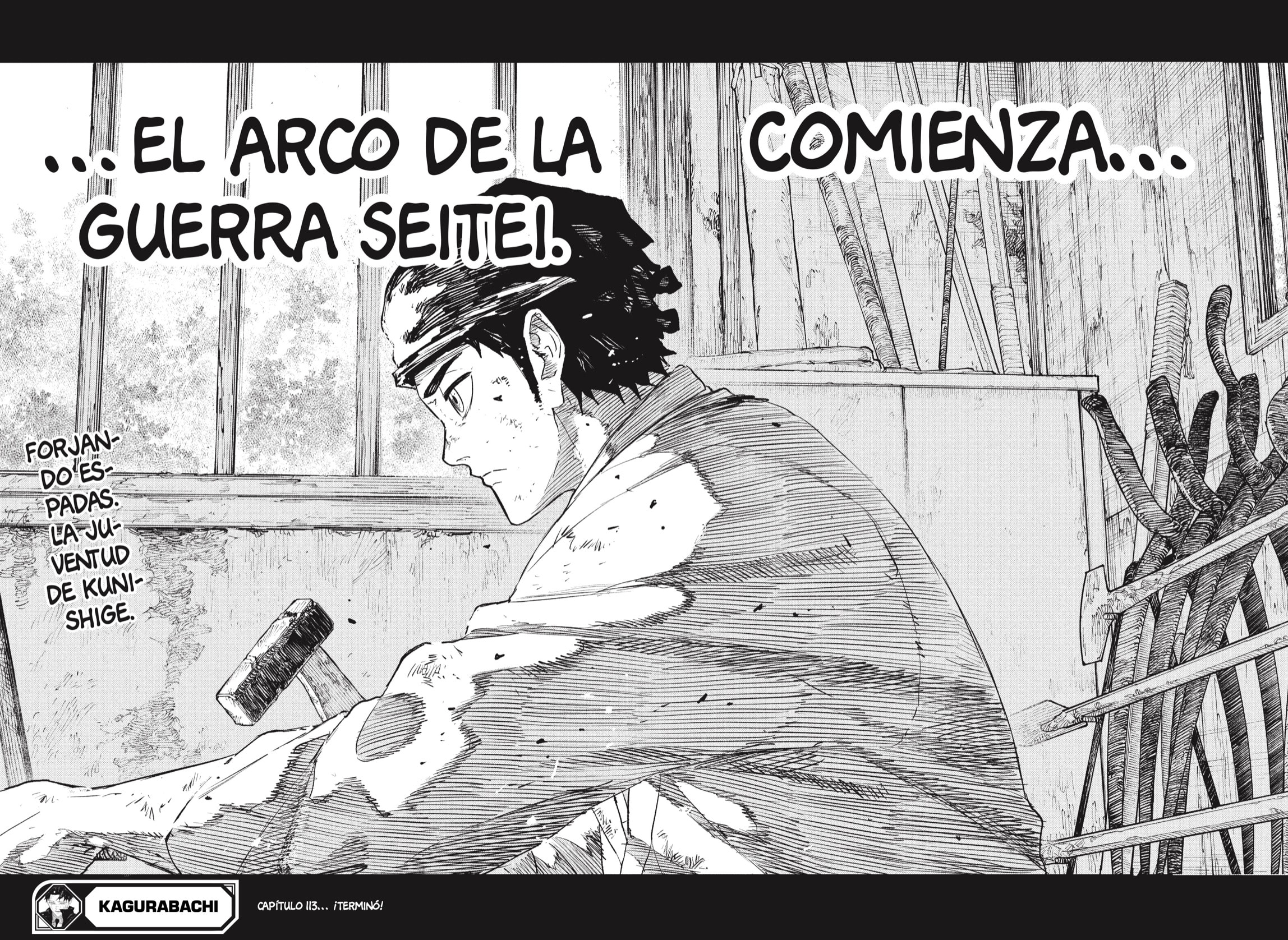 Kagurabachi Capitulo 113 página 17