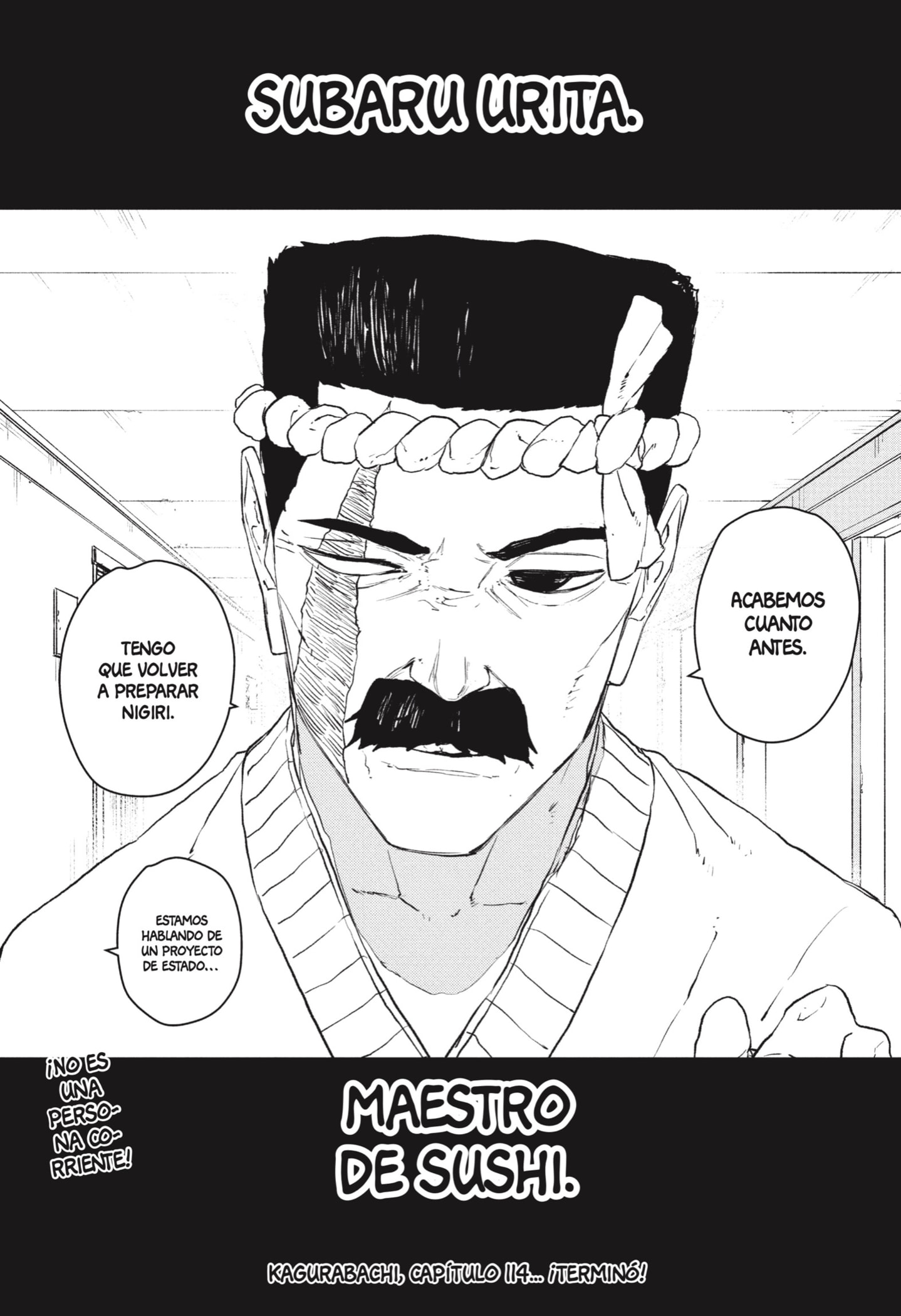 Kagurabachi Capitulo 114 página 19