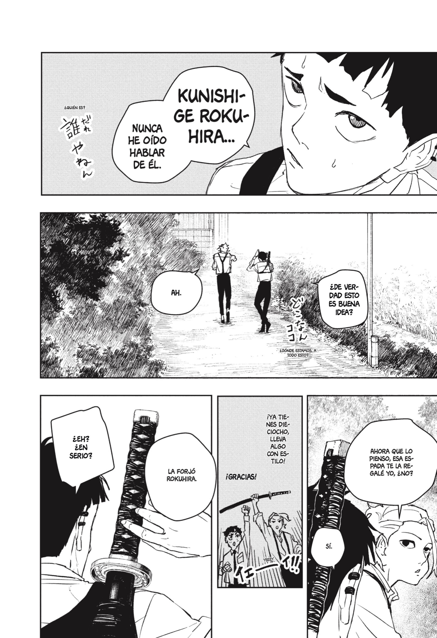 Kagurabachi Capitulo 114 página 4