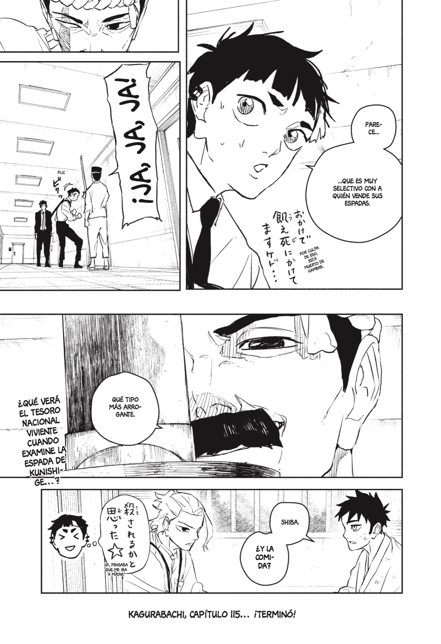 Kagurabachi Capitulo 115 página 19