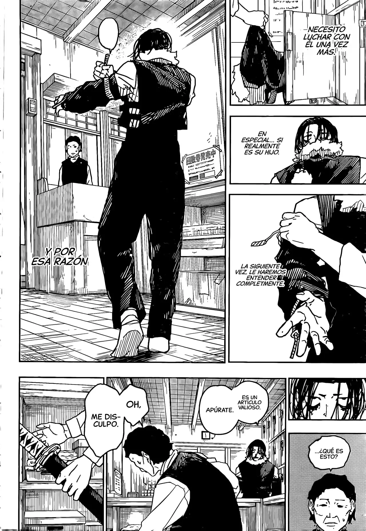 Kagurabachi Capitulo 12: Preparación. página 13