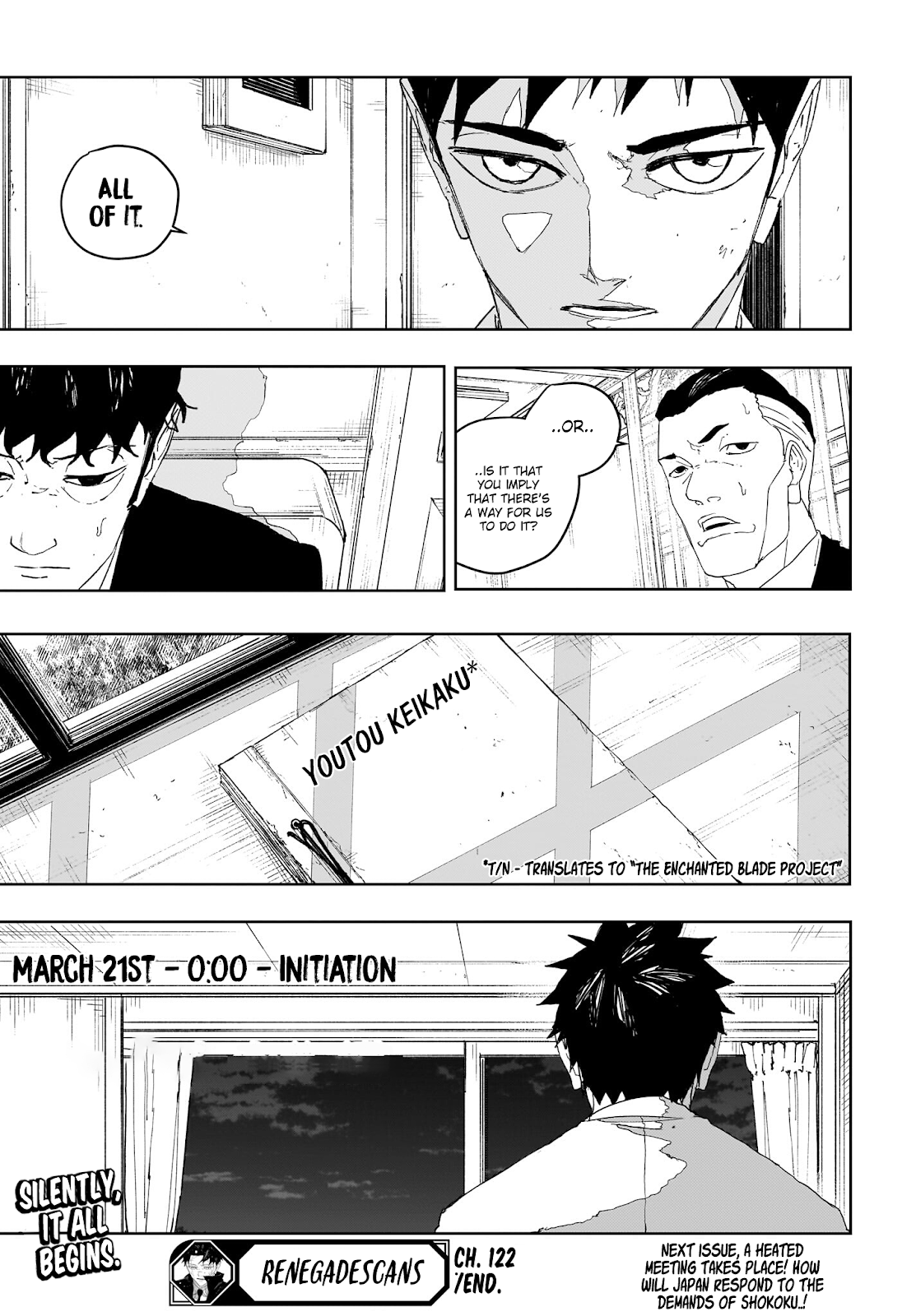 Kagurabachi Capitulo 122 página 19